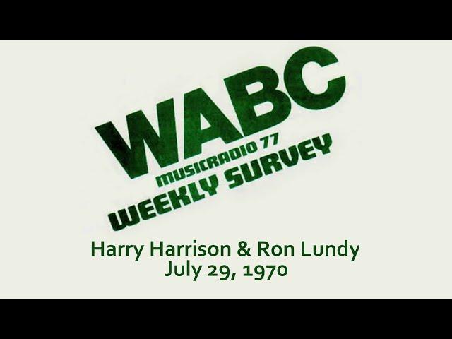 WABC July 29, 1970 with Harry Harrison and Ron Lundy