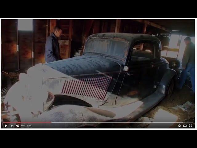 Check Out This Amazing 1934 Ford Barn Find - Part 1 - The Flat-Spot