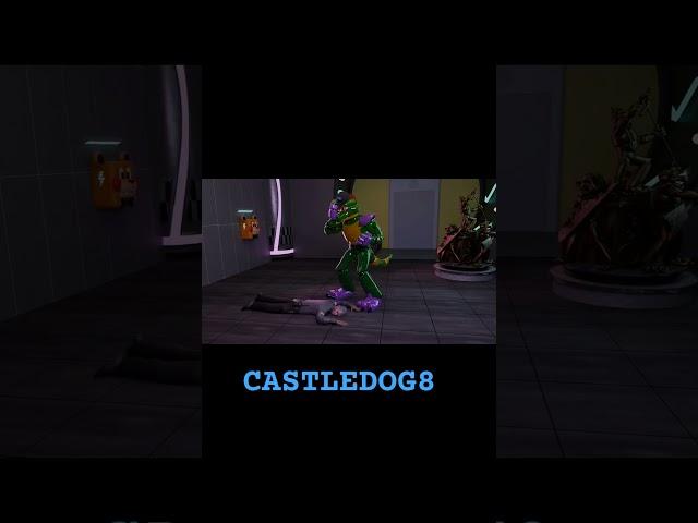 Monty shenanigans #blendersecuritybreach #fnaf #3danimation #montgomerygator #monty #roxanne #roxy