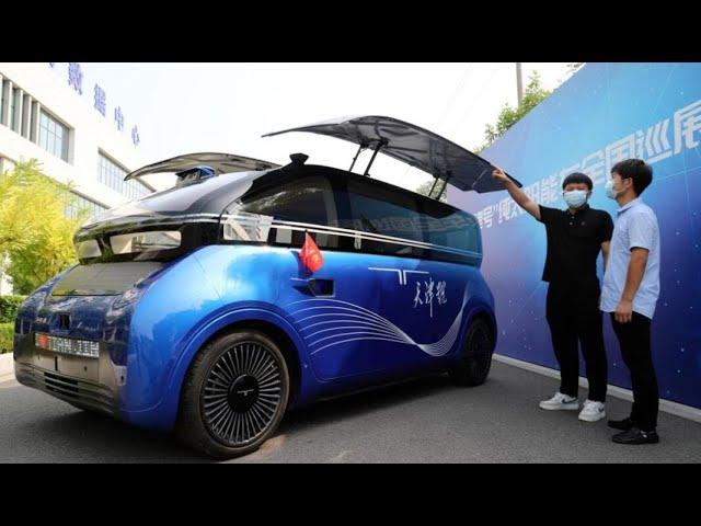 Chinese team develops EV powered solely by solar energy