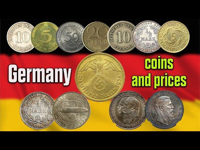 German Coins with a Value - What's the Worth of a Coin? Deutsche Münzen