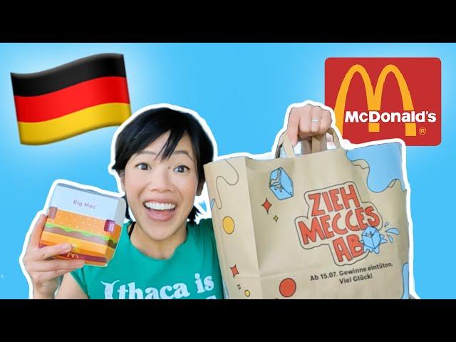 McDonald's GERMANY  Exclusive German Items - McFreezy, Pizza Pockets, Waffle Fries