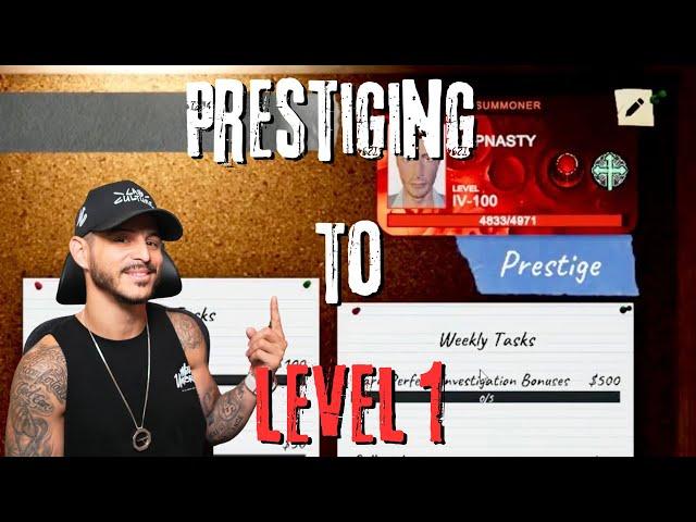 Prestige Reset to Level 1! How to Level Up FAST in Phasmophobia