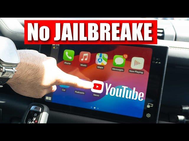 Watch YouTube on Apple CarPlay with NO Jailbreak