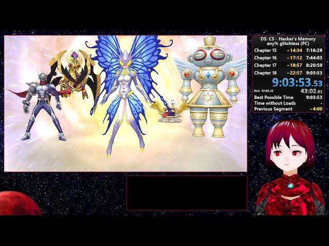 Digimon Story Cyber Sleuth - Hacker's Memory any% glitchless (PC) speedrun - 9:03:53 (WR)