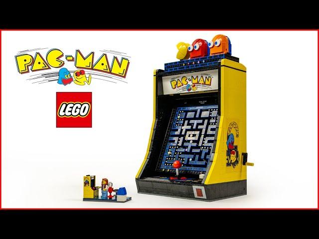 LEGO Icons 10323 PAC-MAN Arcade Speed Build - Brick Builder