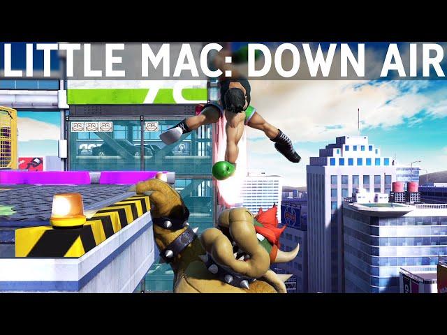 LITTLE MAC: DOWN AIR GUIDE - Combos, Setups, Tips & Tricks! - Smash Ultimate