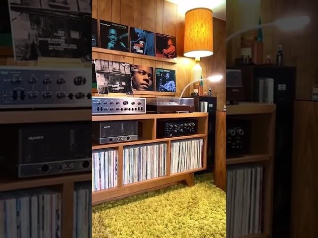 70's Style HiFi Audio Room Audiophile  #shorts