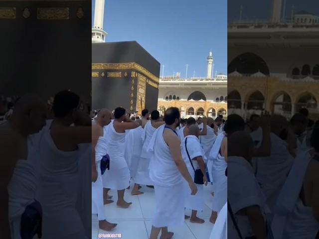 Tawaf e Kaaba Ka manzar #shorts | Mecca vlog