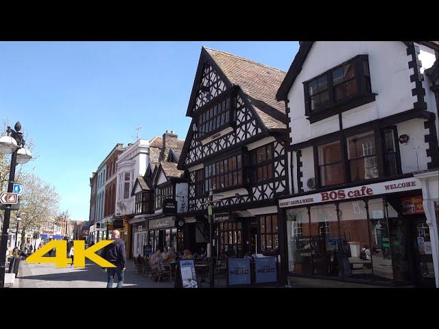 Taunton Walk: Town Centre【4K】