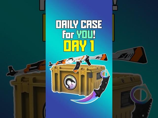 CS2 Daily Case Opening - DAY 1 - GIVEAWAY! #shorts #cs2 #case #opening #skins