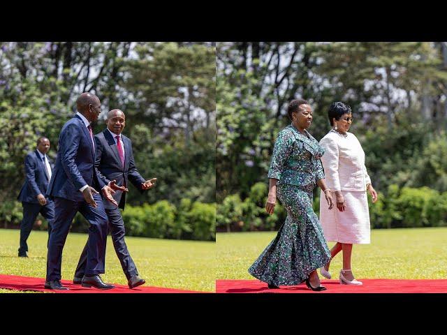 Kenya's New Dawn! Pres' Ruto & Rachel Ruto hosts DP Kindiki and Spouse, Grace at State House.