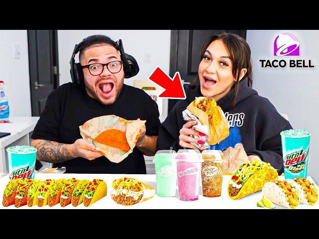 MindOfRez TACO BELL MUKBANG with Girlfriend!