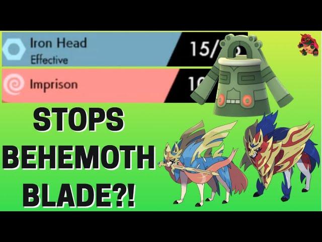 Does Iron Head + Imprison *STOP* Behemoth Blade?! | TurboMyths: Pokemon Sword & Shield #13