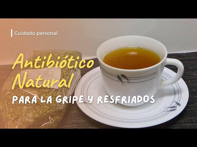 #RemediosCaseros | Antibiótico NATURAL especial para GRIPE Y RESFRIADOS