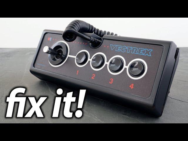 How To Fix a VECTREX Joystick: Controller Spring Repair