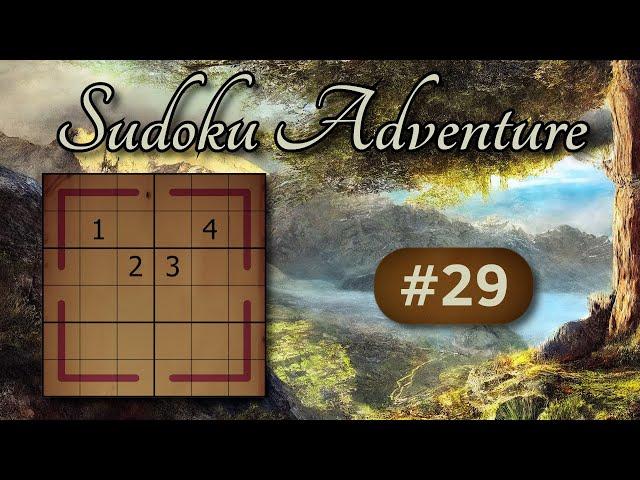 Sudoku Adventure #29 - "4 Steps on the Road" by Emphyrio