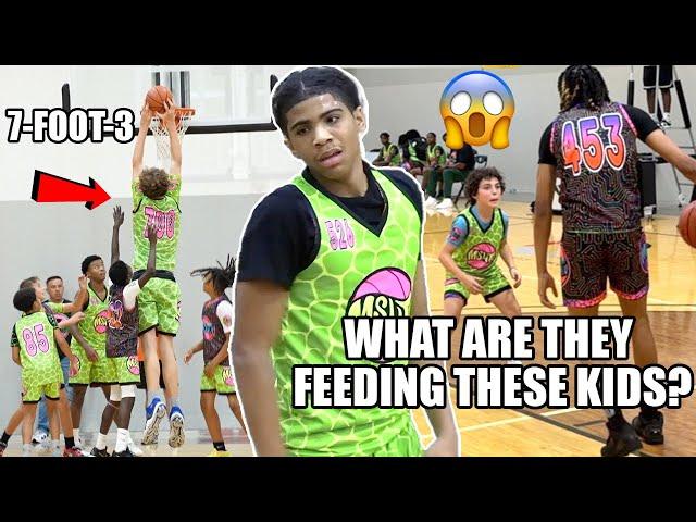 WHAT ARE THEY FEEDING THESE KIDS?! Viral Hoopers GO CRAZY at MSHTV!