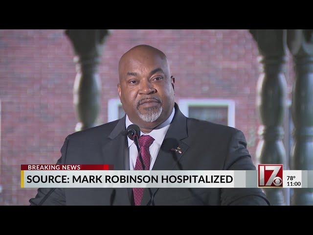 Lt. Gov. Mark Robinson hospitalized for burns, campaign says