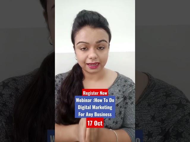 Free Webinar How To Do Digital Marketing For Any Business