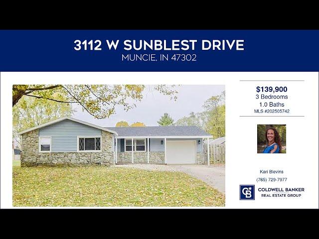 3112 W Sunblest Drive, Muncie, Indiana Homes for Sale | www.coldwellhomes.com