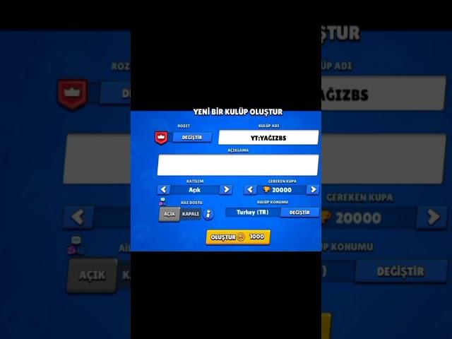 kulübümüz açılmıştır 19k ve üstü gelebilir mega  kumbara yapılır #keşfet #brawlstars