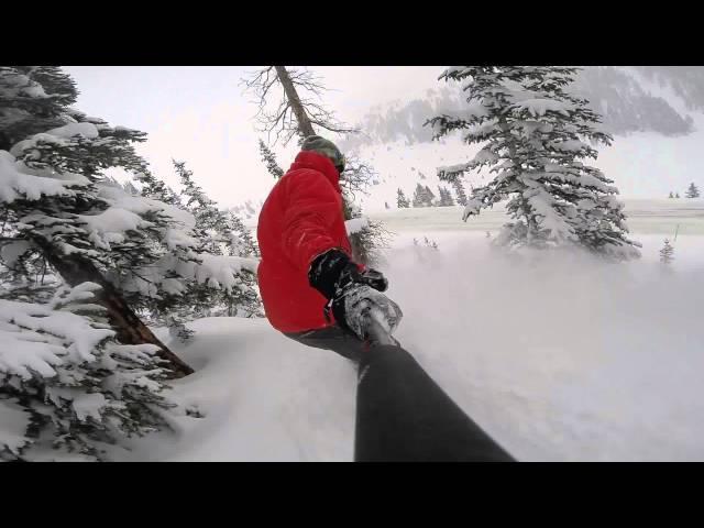 Surfing the white gold of the Rockies