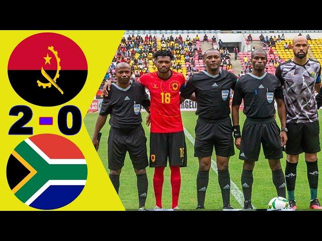 Angola  South Africa 2 - 0 All Goals & Highlights African Nations Championship CHAN Qualifiers 2023