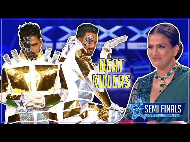 සුපිරි වැඩ්ඩන්ගේ Next Level ඇඹරෙන Dance එක | Beat Killers | Sri Lanka's Got Talent | Sirasa TV