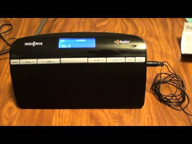 Product Review: Insignia Portable Tabletop HD Radio