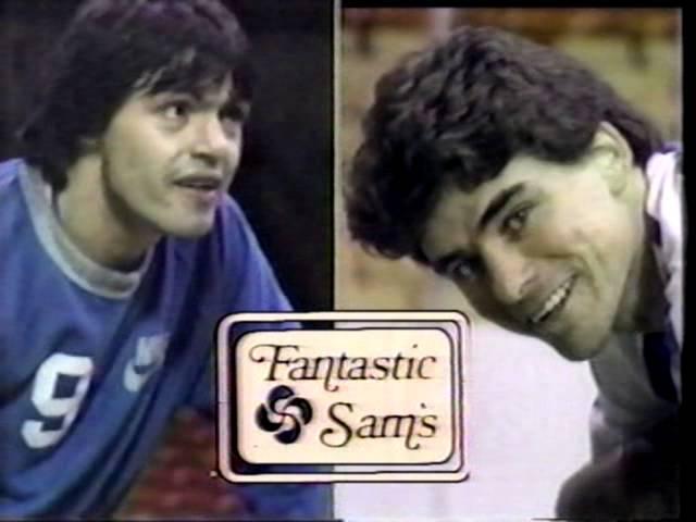 Wichita Wings Fantastic Sam's commercial February 1985