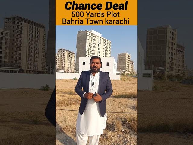 500 Yards Plot For Sale #bahriatown #karachi #propertyforsale