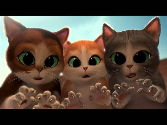 Puss in Boots vs Three Diablos cuteness eye battle scene FullHD 1080p.mkv