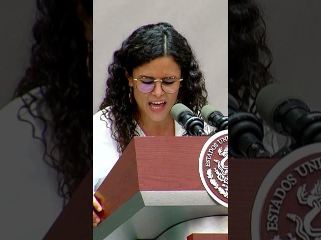 Sria. de Gobernación Luisa María Alcalde, "Este es el triunfo del pueblo"