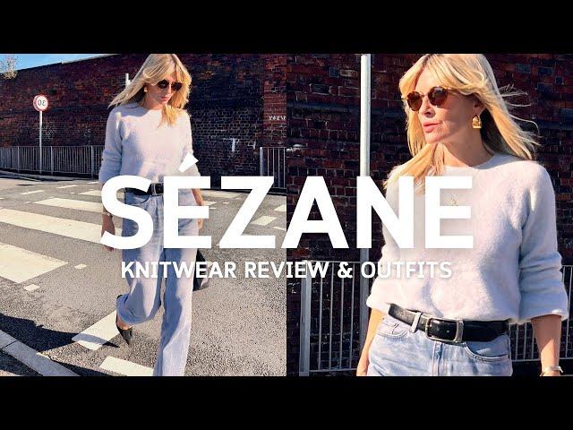 YOUR ULTIMATE SEZANE KNITWEAR REVIEW | French chic outfit ideas and styling guide