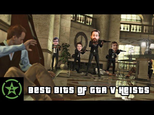 Best Bits of Achievement Hunter | GTA V Heists