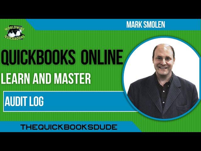 QuickBooks 0nline Audit Log