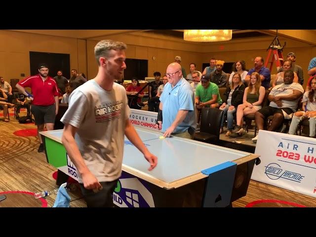 2023 Air Hockey World Championship - FINALS - Colin Cummings vs Jacob Weissman