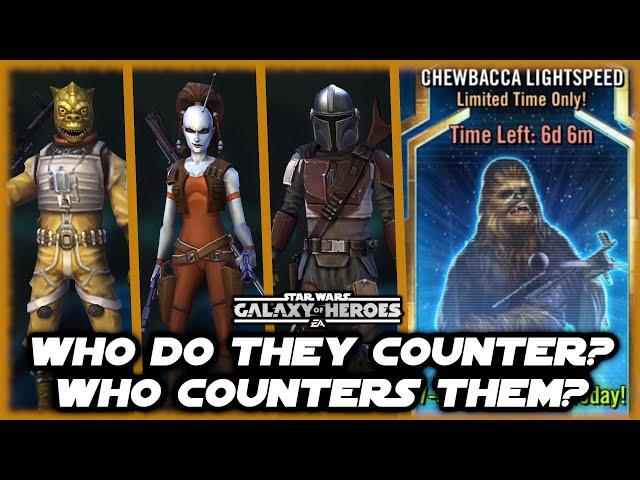 Bounty Hunters:  Who Do They Counter and Who Counters Them in SWGOH Grand Arena?