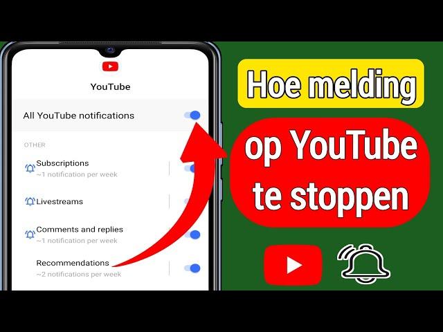 Hoe melding op YouTube te stoppen | Hoe YouTube alle meldingen uit te schakelen