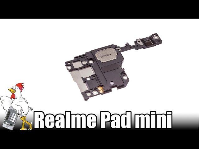 Guía de la Realme Pad Mini: Cambiar altavoz superior