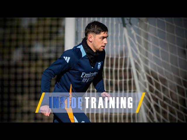 Last training session ahead of Sevilla! | Real Madrid City