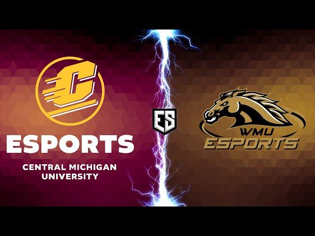 CMU Vs WMU | ROCKET LEAUGE |ESC Week 7 | #rocketleague   #Cmich