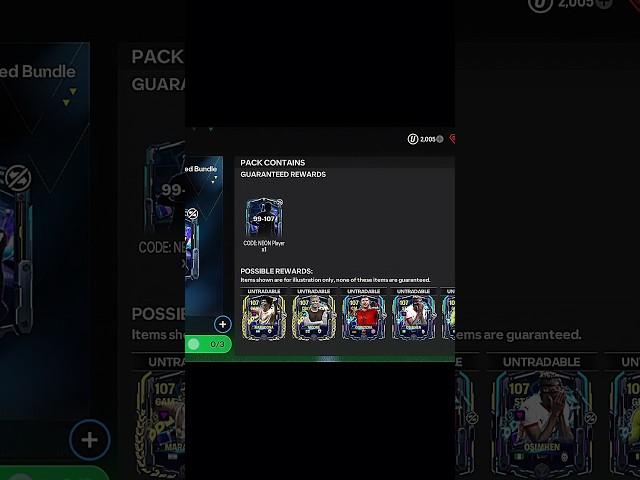 Pack Opening...#eafc24 #fifamobile #fifa #fifa23 #eafc #shorts
