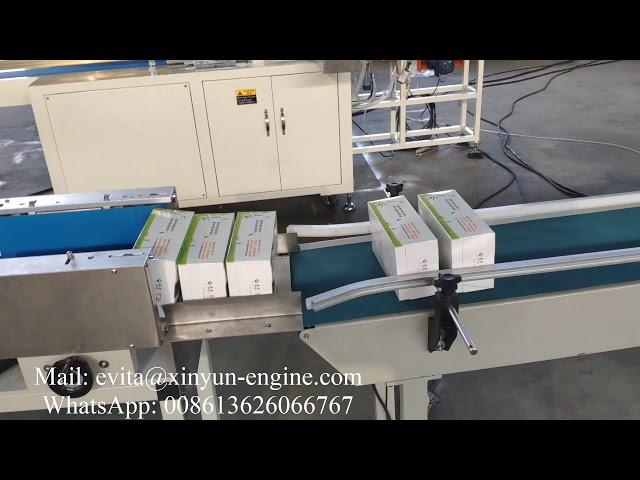 High speed automatic box drawing facial tissue paper machine production line