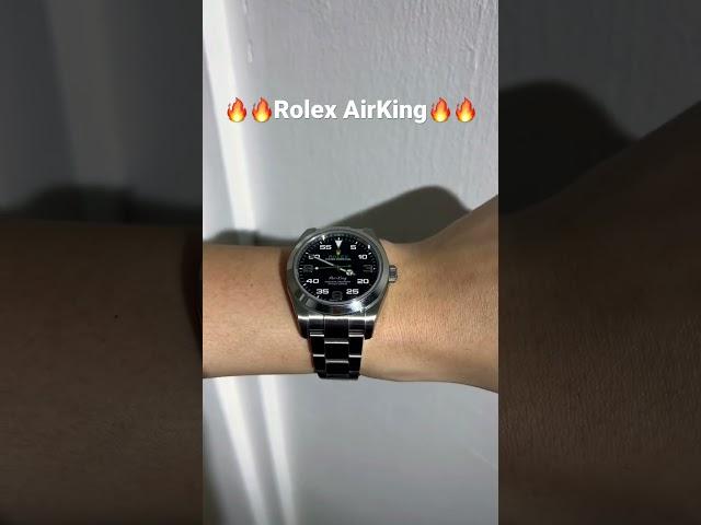 Rolex Airking. #horology #rolex #patekphilippe #shorts #wristwatch #exotic #watches #rolexwatches
