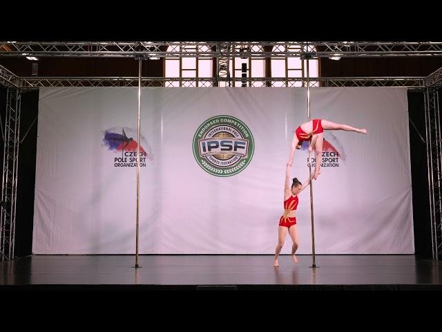 Lelle Lichtenstein, Bettina Dudas - CPSO 2023 - Pole Sport - Novice Doubles (Mixed) OPEN