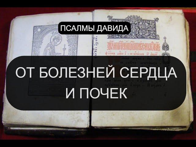 ОТ БОЛЕЗНЕЙ СЕРДЦА И ПОЧЕК. ПСАЛМЫ