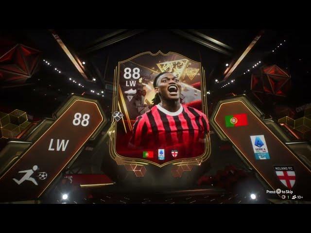 Packed Rafael Leao 88 Centurions in a 10 Coin’s Pack FC Ea 25