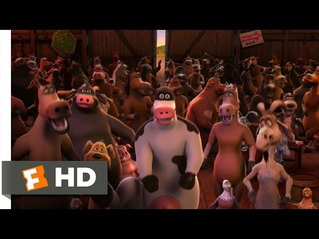 Barnyard (5/10) Movie CLIP - Let's Boogie! (2006) HD